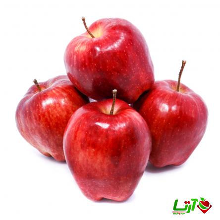 فروش عمده سیب صادراتی قرمز در بازار مراغه