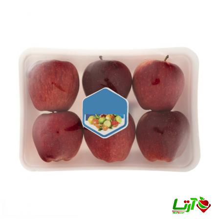 عرضه عمده سیب تو قرمز شاهرود بسته بندی شده